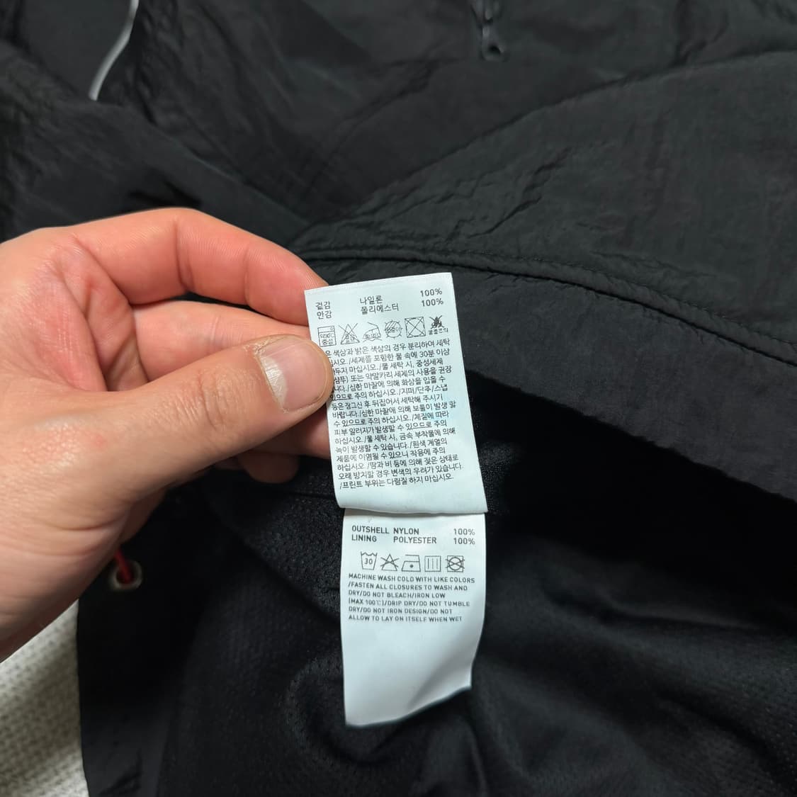 골 스튜디오 나일론 아노락 상품이미지4