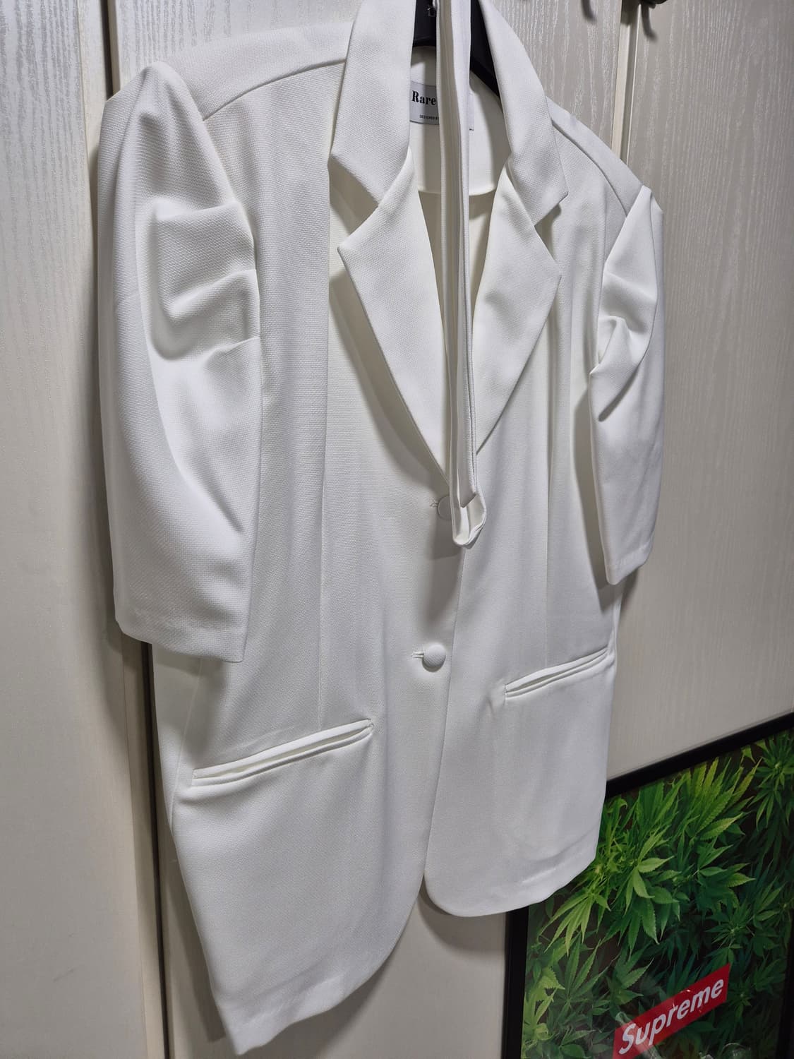 (타임세일)(새상품)DINT 딘트 화이트 프릴 블라우스 자켓 상품이미지9