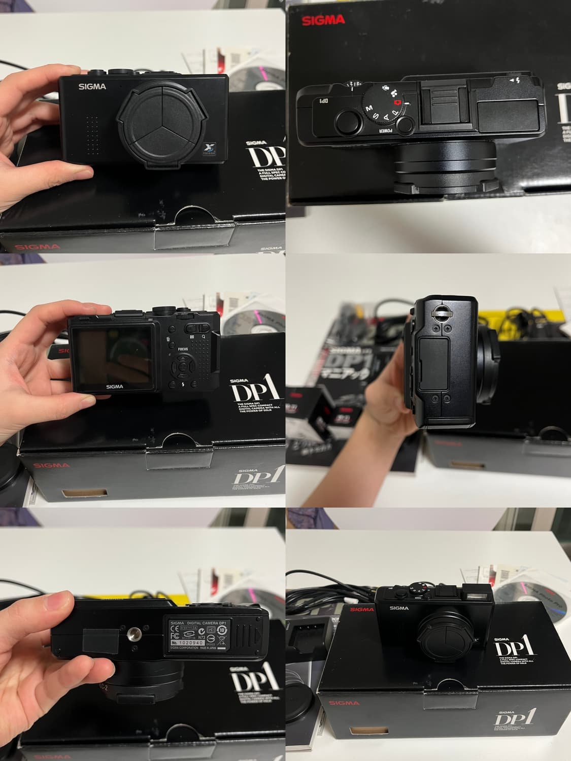 작례👌🏻하이엔드명기⭐️)시그마 Sigma DP1 풀세트 상품이미지9
