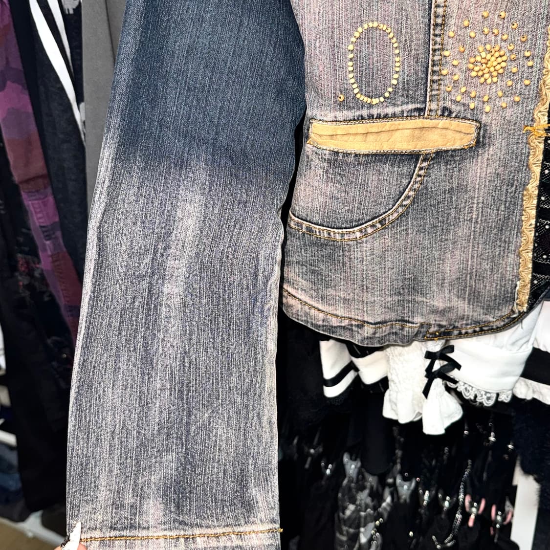 JAPANESE VINTAGE DETAIL DENIM JACKET 상품이미지4