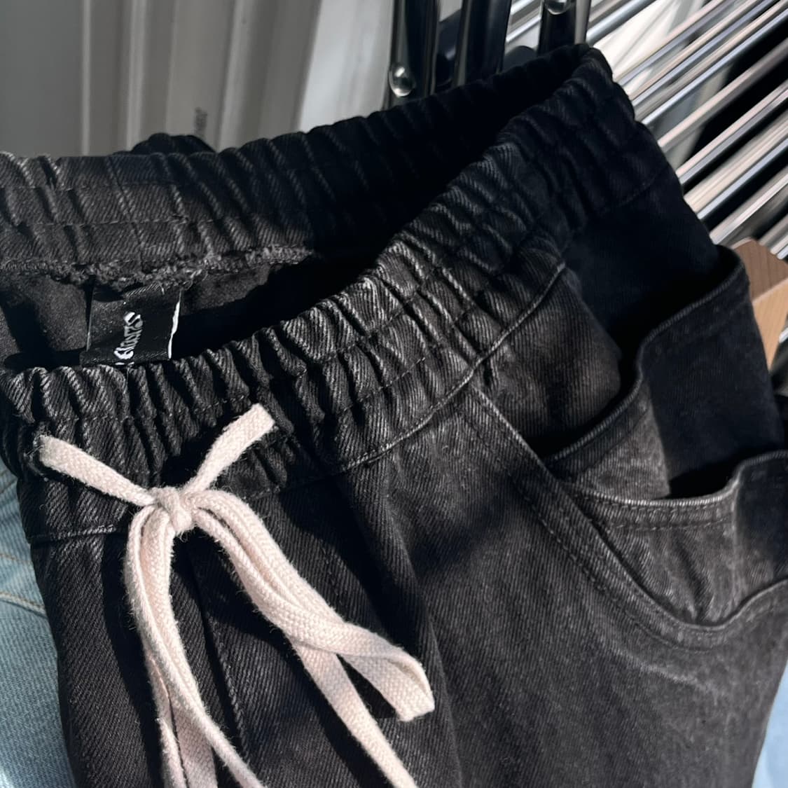 선데이 오프 클럽 드롭 크로치 팬츠 M 상품이미지6