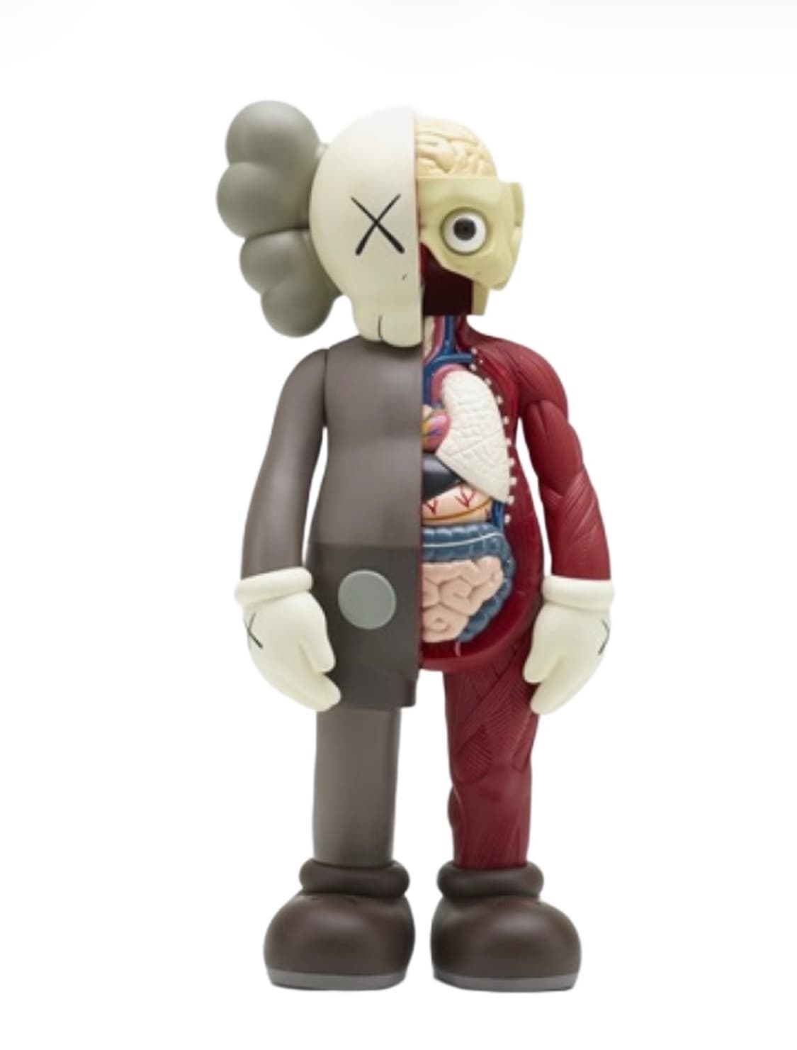 카우스 컴패니언 플레이드 오픈 에디션 바이닐 피규어 브라운 상품이미지1