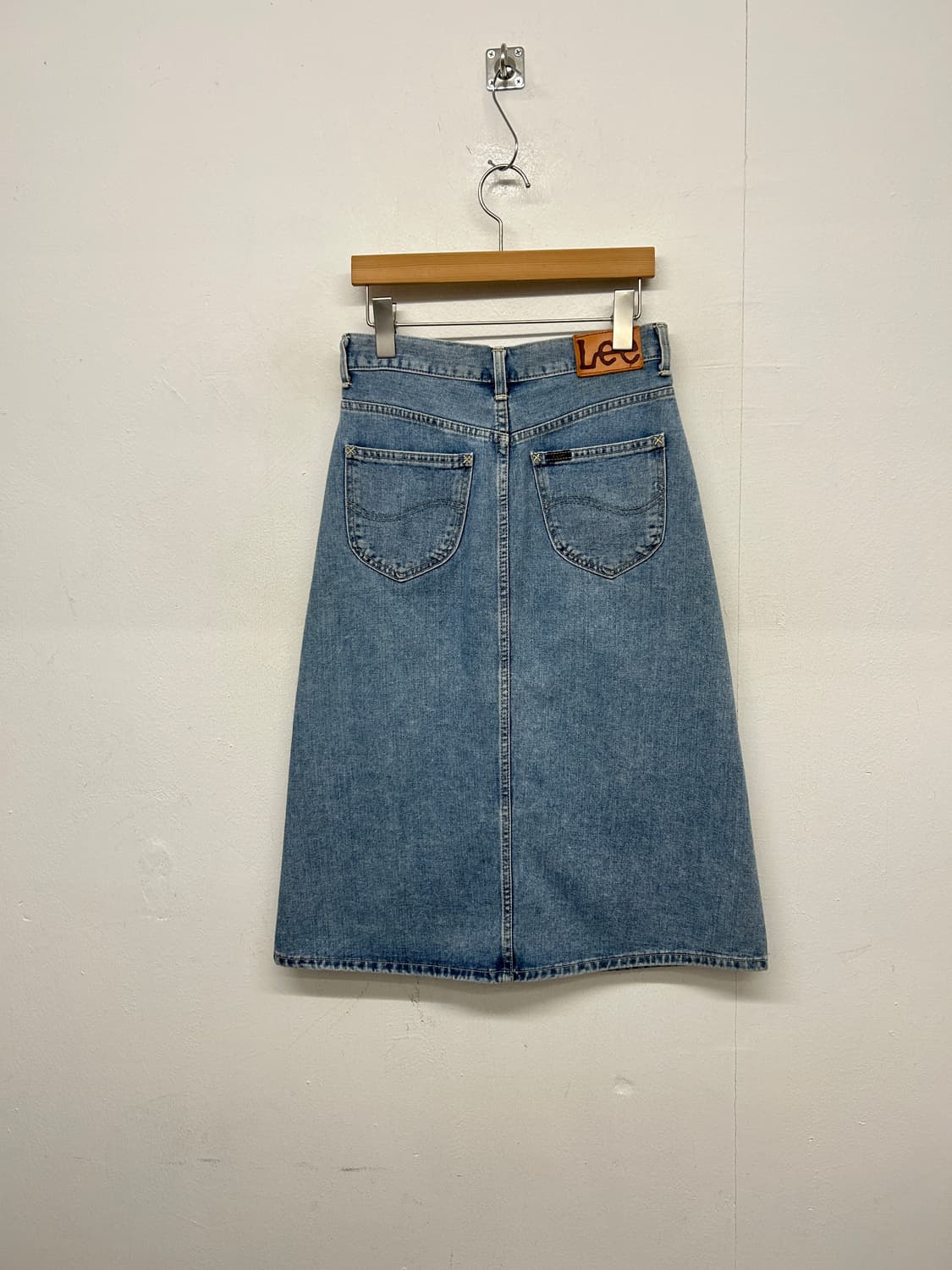 JPN Lee 오가닉 코튼 데님 스커트 상품이미지1