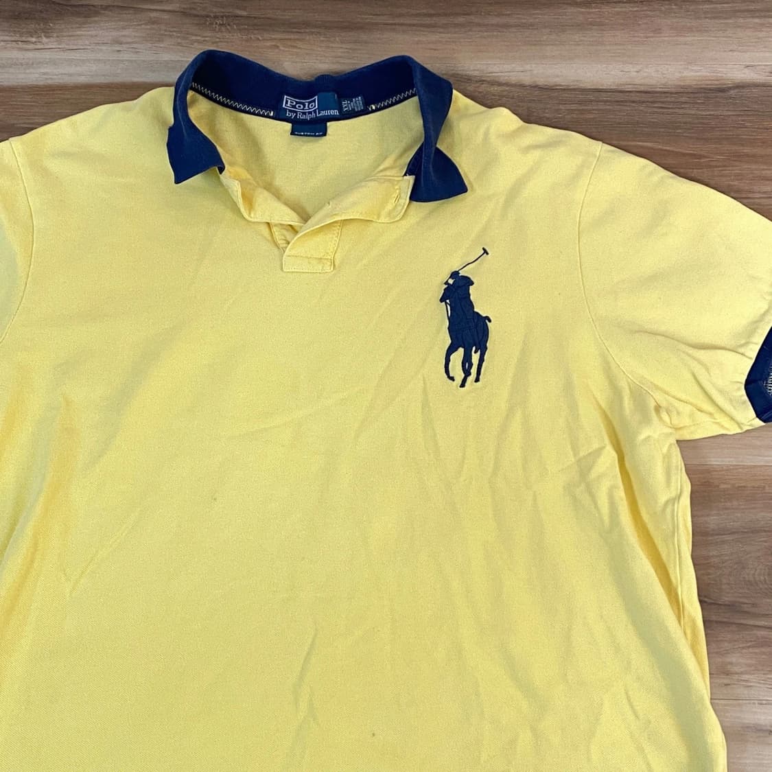 폴로 랄프로렌  빅포니 반팔 카라티 옐로우 상품이미지2