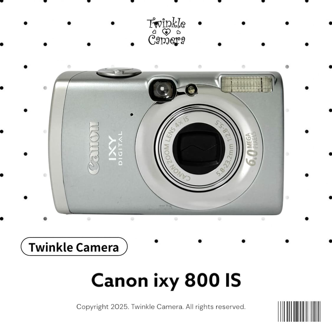 Canon ixy 캐논 익시 800 IS  (익서스 800 IS) 상품이미지1