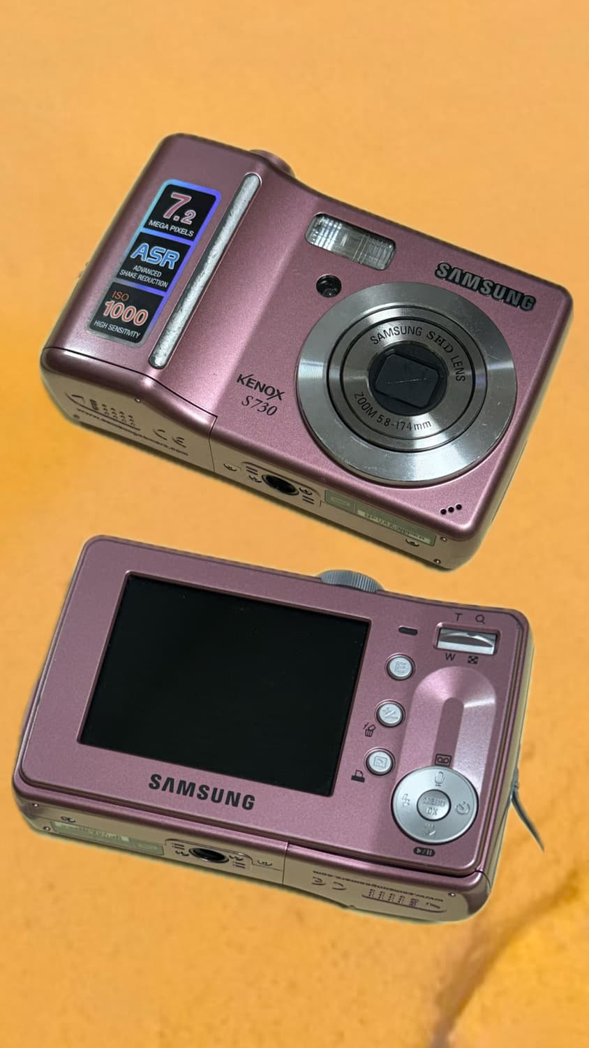 삼성 케녹스 s730 빈티지 핑크 디카 상품이미지1