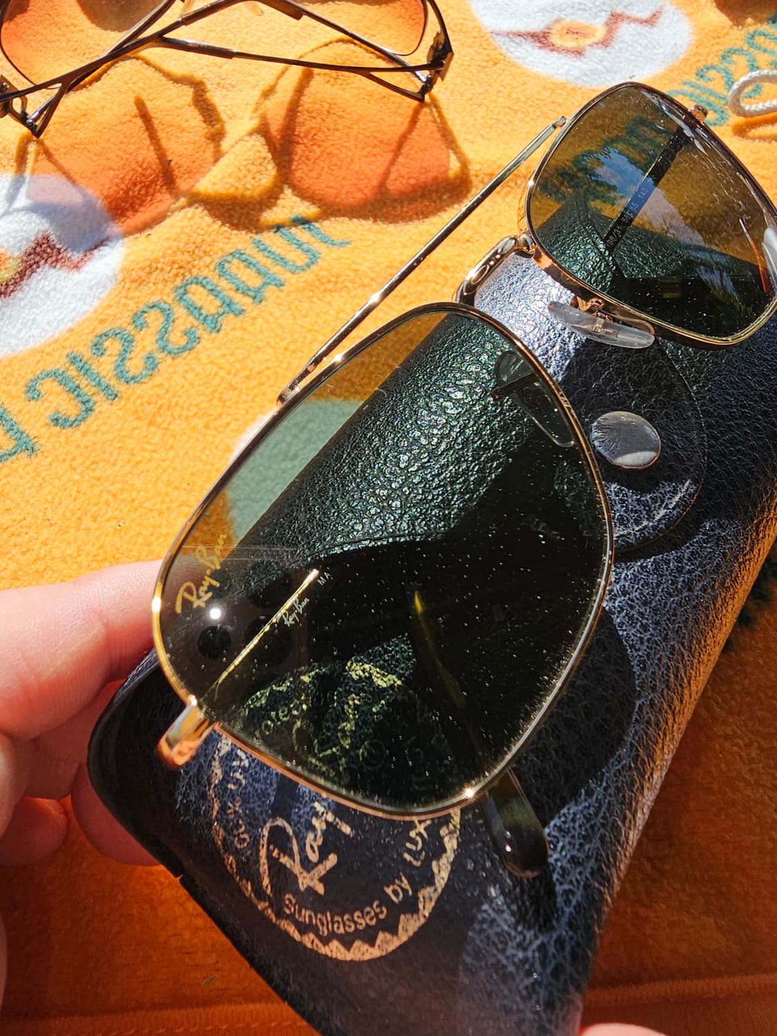 레이밴 뉴 카라반 선글라스 + 케이스 상품이미지2