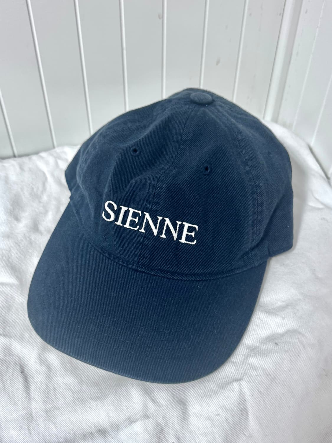 시엔느 볼캡 모자 네이비 상품이미지1