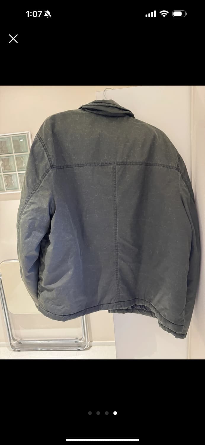 자라 xl 자켓 딥그린/카키  상품이미지4