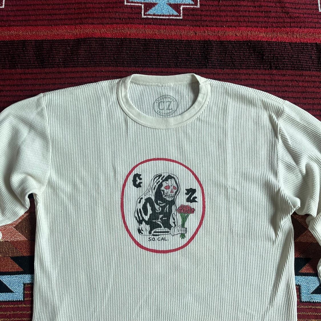 사이클 좀비 싸이클 써멀 와플티 긴팔 롱슬리브 CYCLE ZOMBIE 상품이미지4