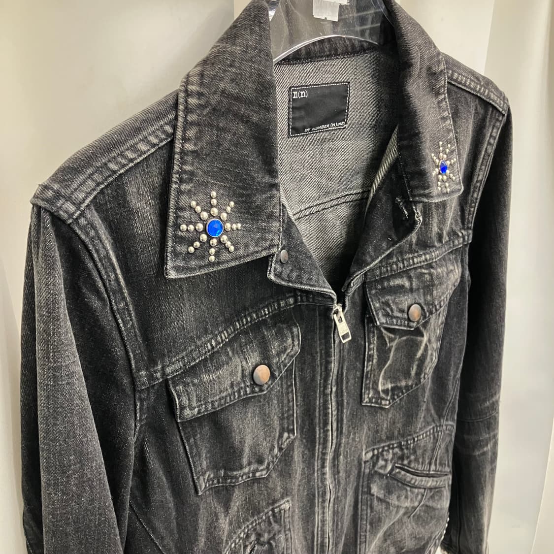 넘버 나인 복각 잼스톤 데님 트러커 자켓 2 상품이미지4