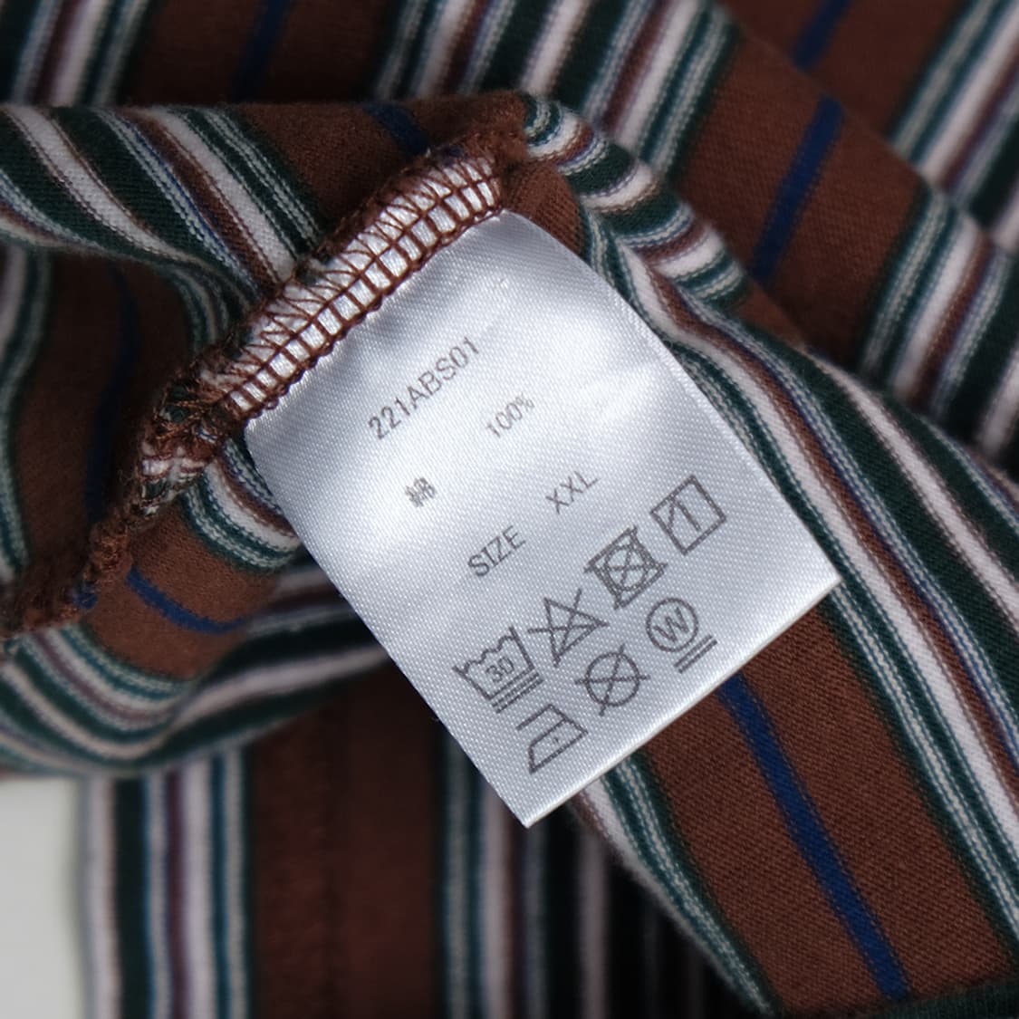 APPLE BUTTER STORE stripe pocket T 상품이미지6