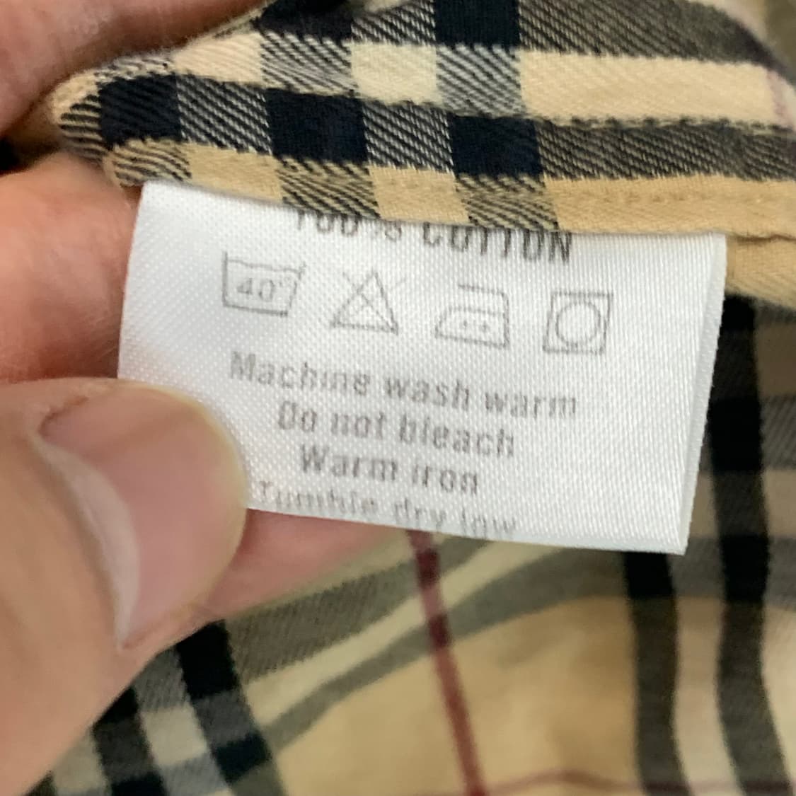 버버리 노바체크 셔츠(정품) 상품이미지6