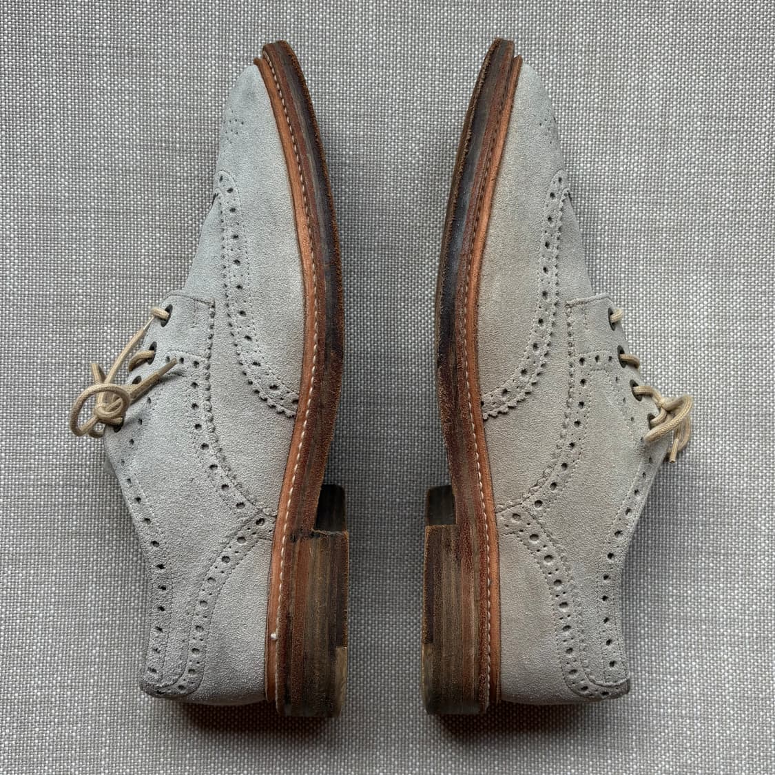 (6.5) Loake 로크 JACK 샌드 스웨이드 브로그 슈즈 상품이미지5