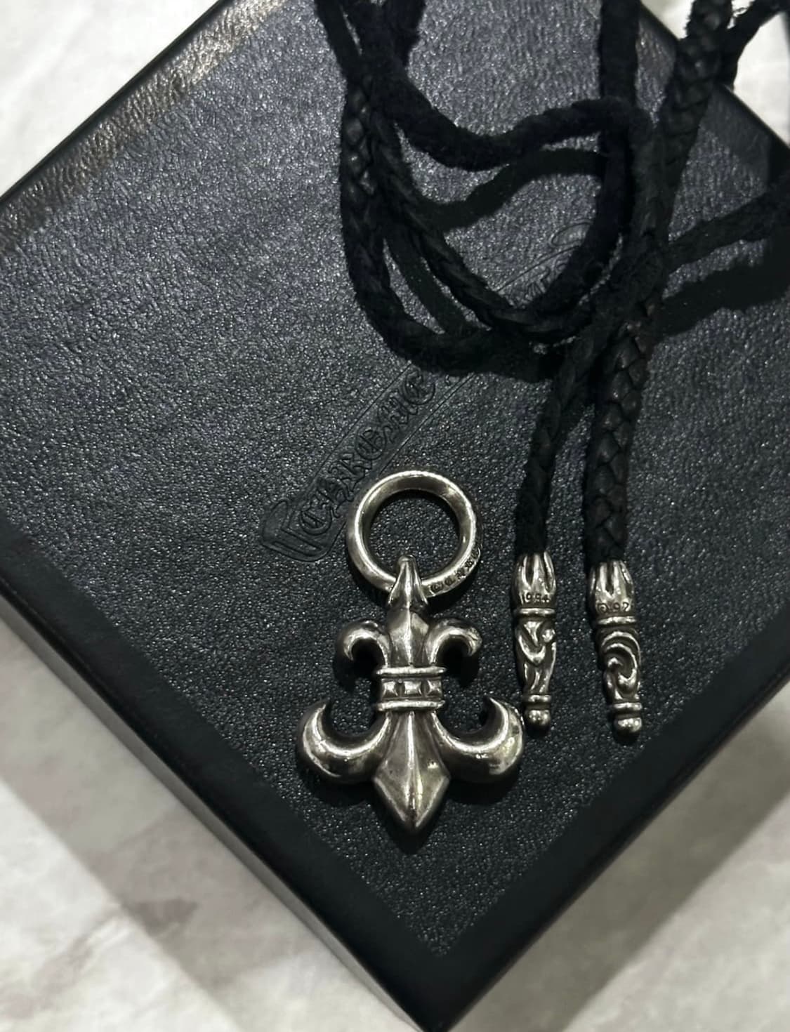 [ L ] 크롬하츠 플레어 라지 펜던트 + 볼로팁 상품이미지1