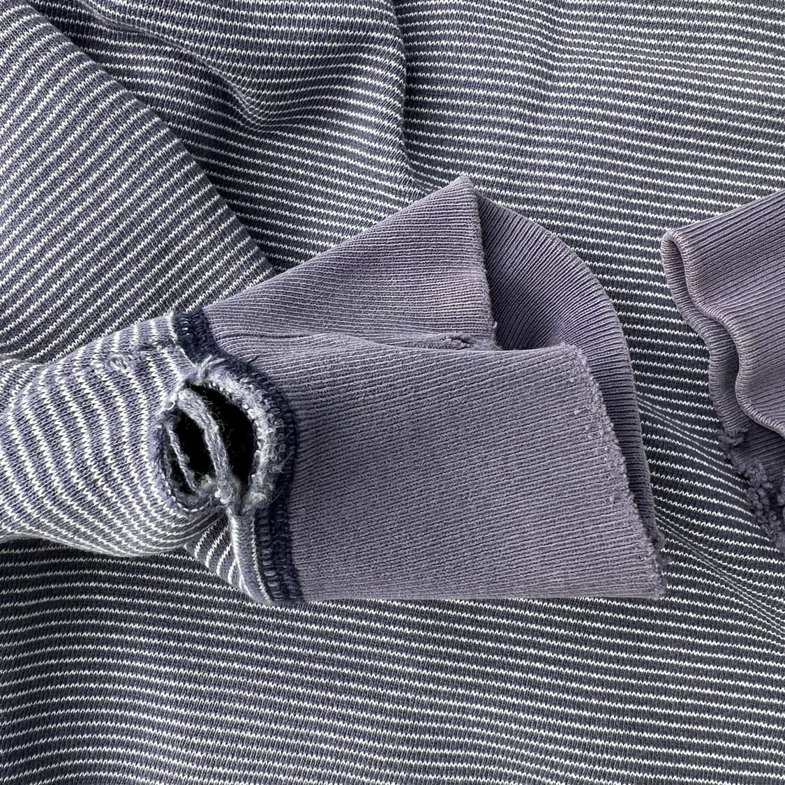 90s RRL 더블알엘 쇼 칼라 스트라이프 스웻셔츠 상품이미지8