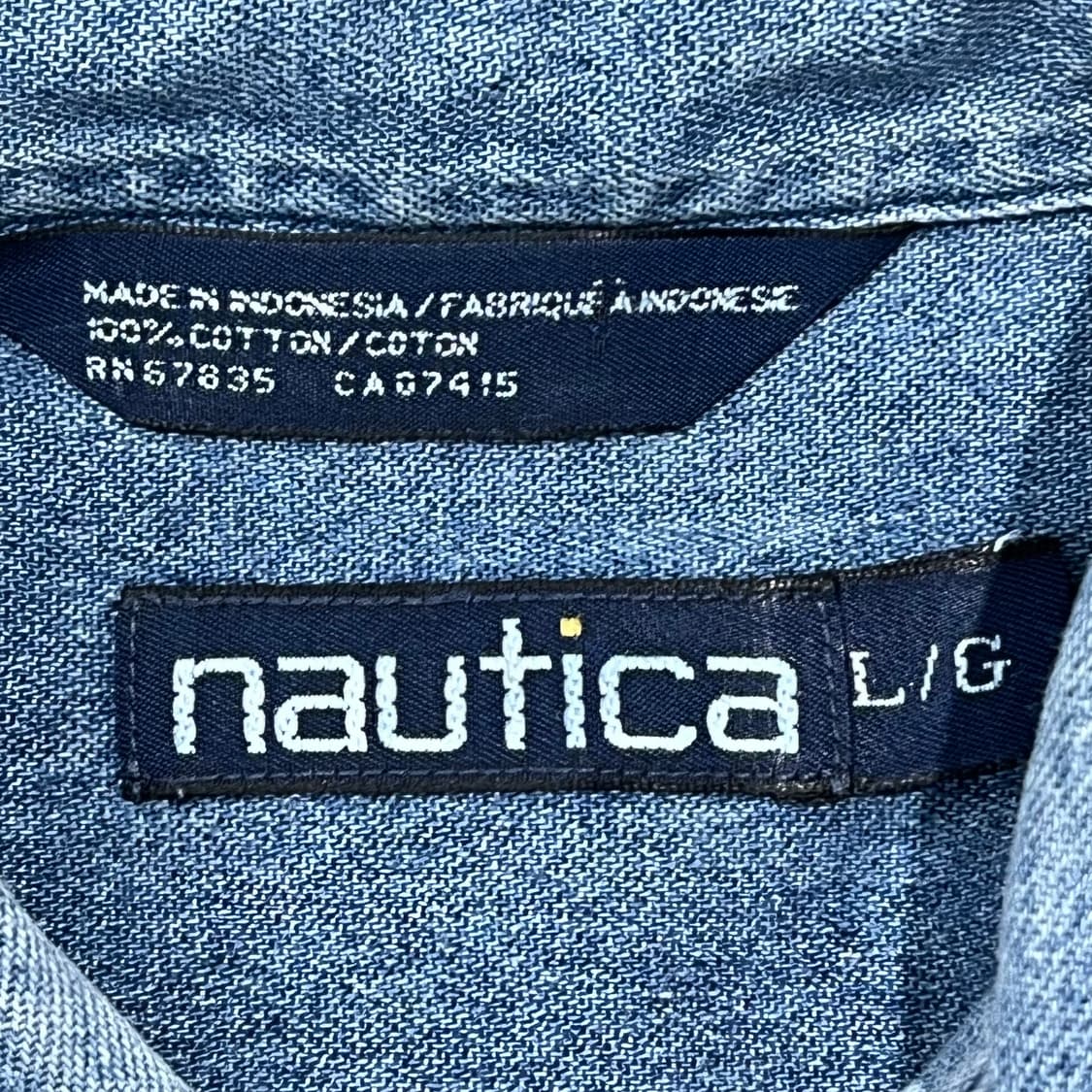 노티카 워크 데님셔츠 s09562 상품이미지6