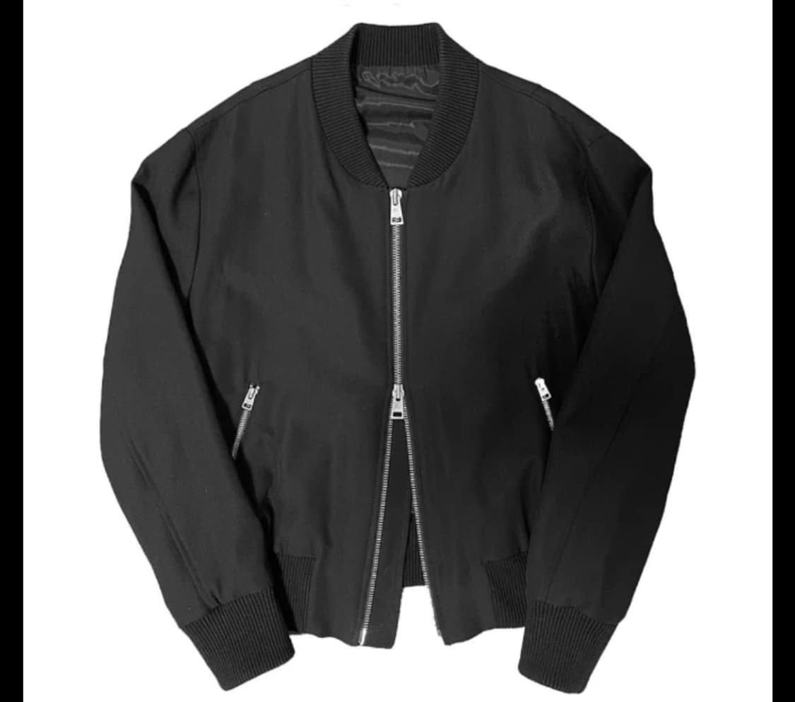 AMI 블랙 봄버 자켓 105 상품이미지1