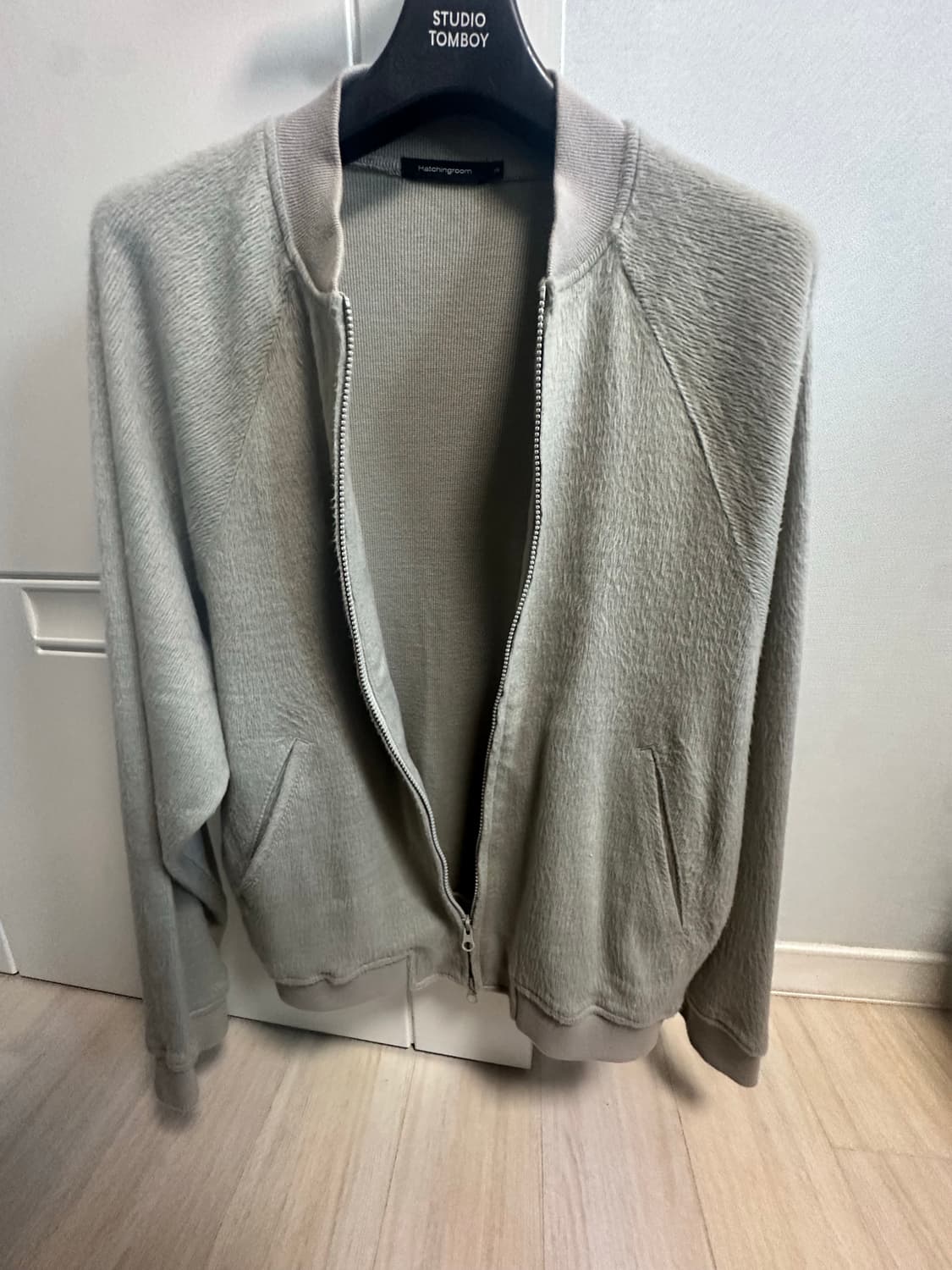 해칭룸 헤어리 집업 자켓 상품이미지3