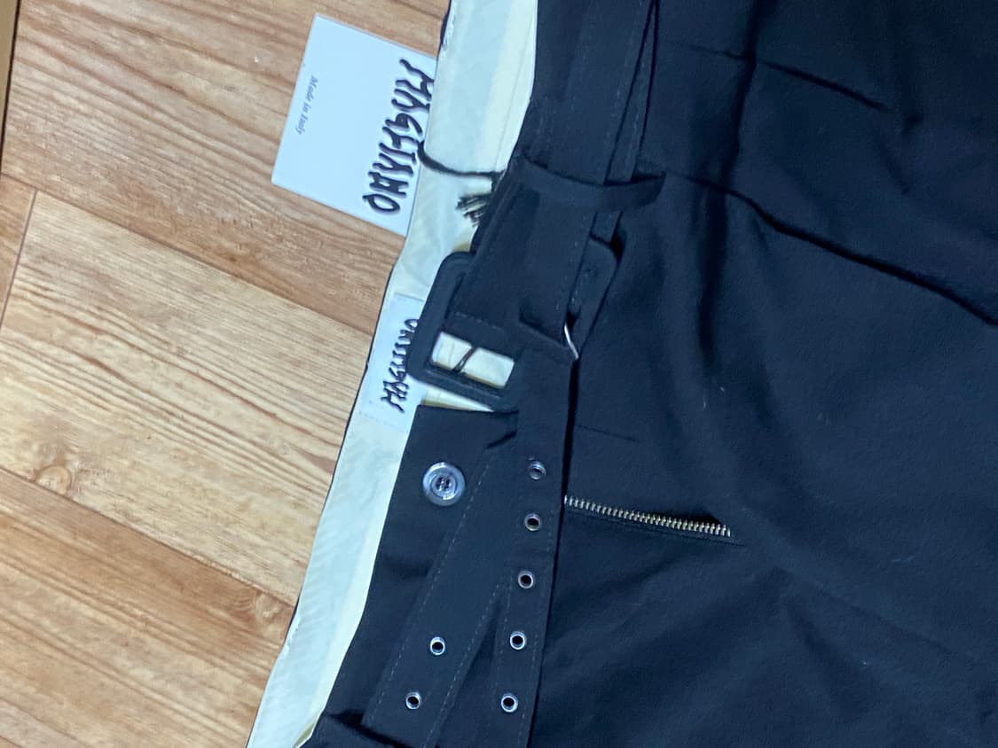 마리아노 더블벨트 슬렉스 새상품 L 상품이미지2