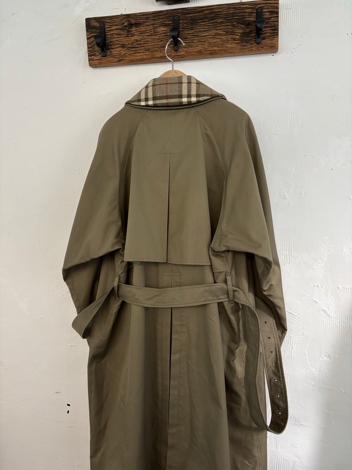 Burberry 버버리 카키베이지 카라커버 코트 상품이미지9