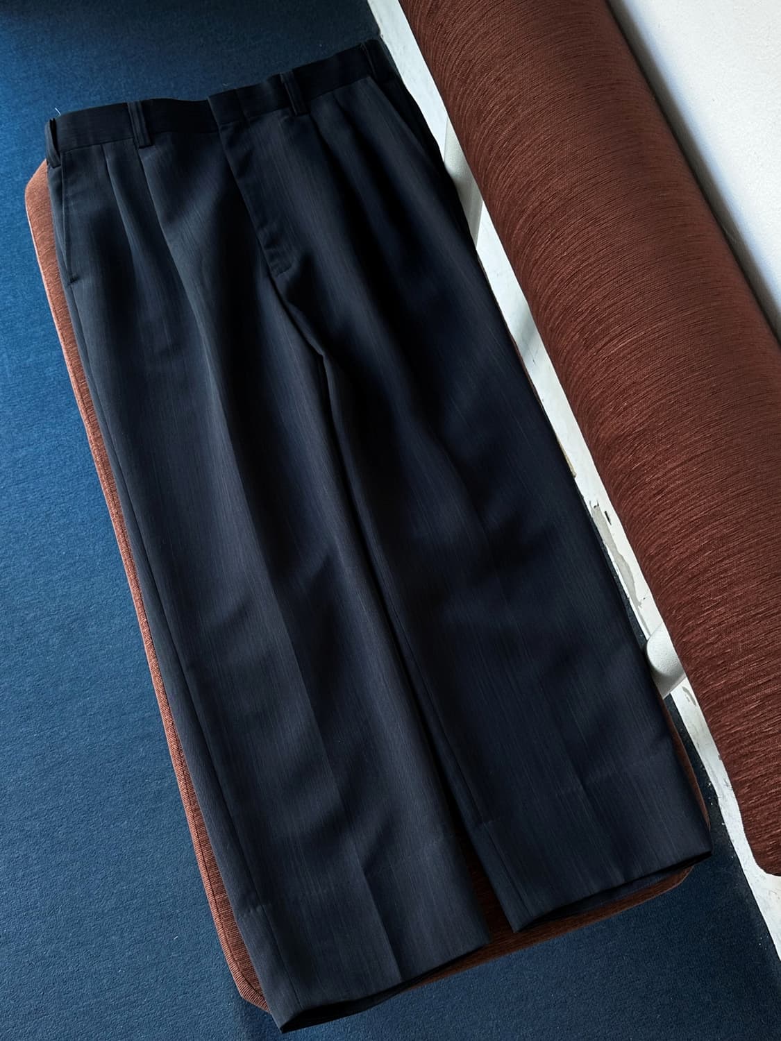 2 pleats multi stripe wide trousers 상품이미지3