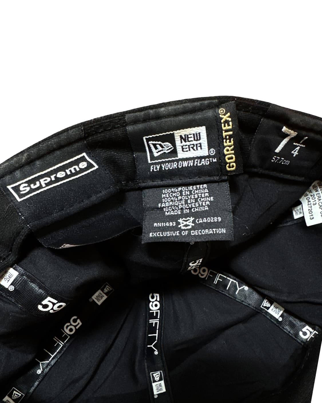 슈프림 뉴에라 블랙 박스로고 캡 상품이미지5