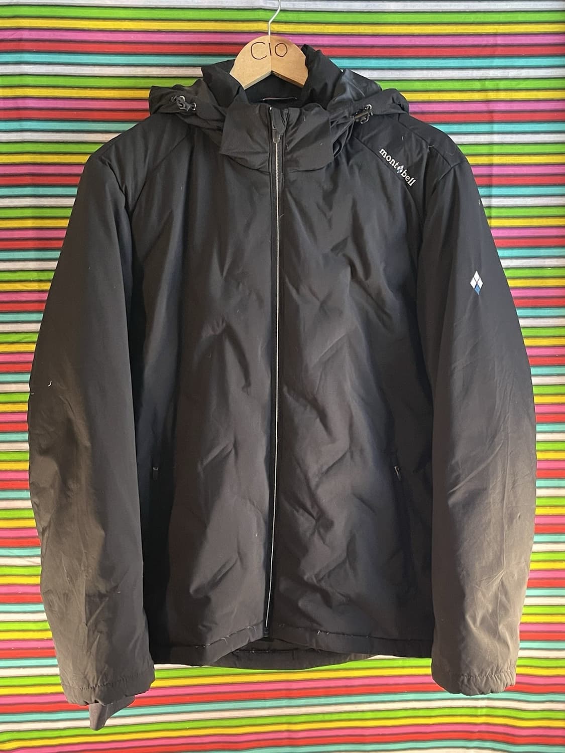 10s 몽벨 폴리에스터 인슐레이티드 재킷 블랙 상품이미지1
