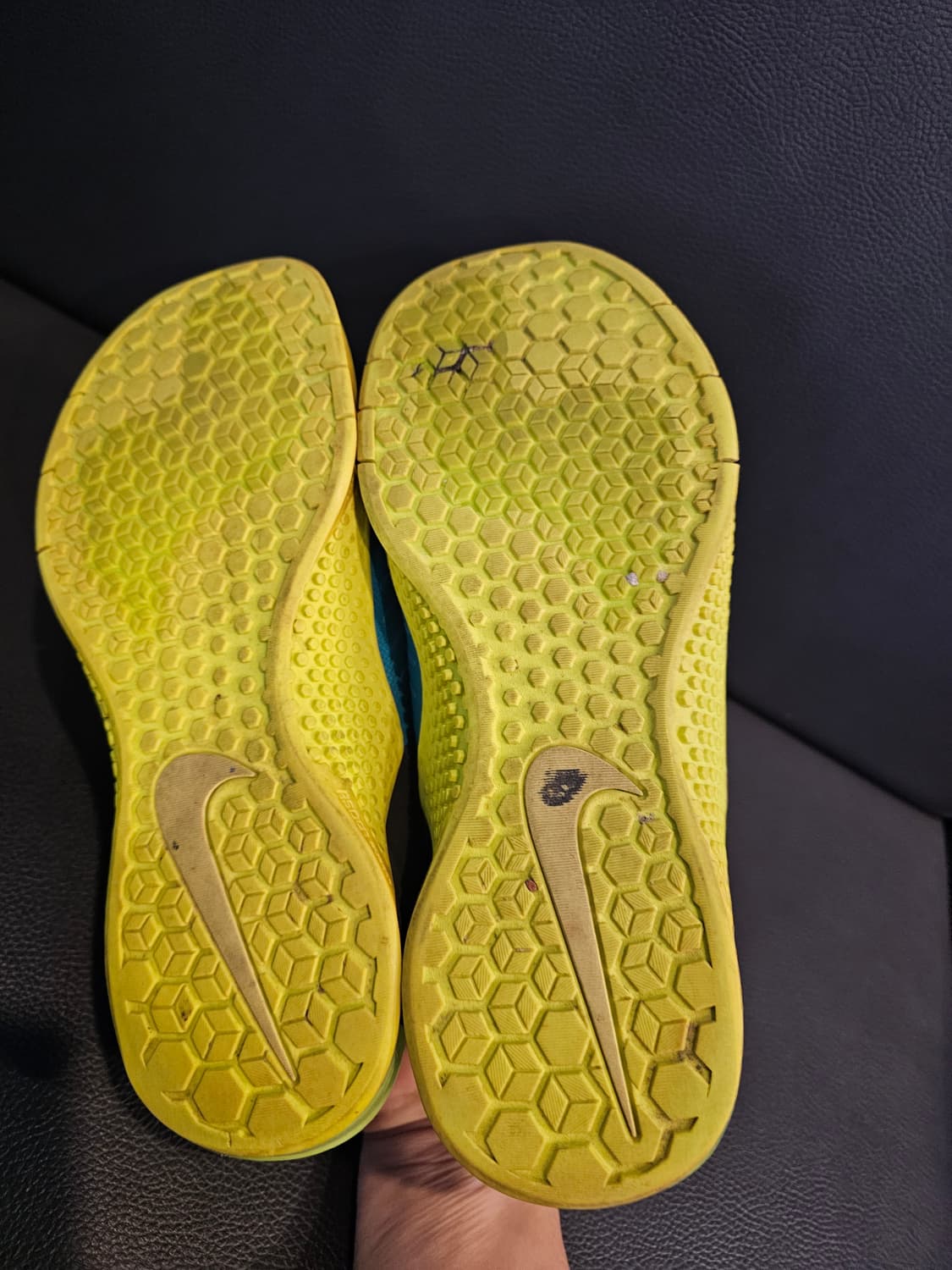 나이키 메트콘2 운동화 그린/옐로우 상품이미지7