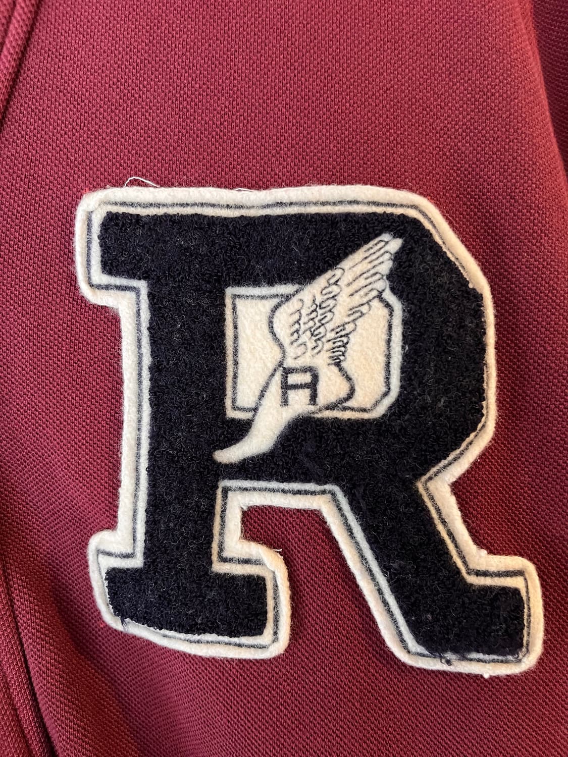 폴로 랄프로렌 레터맨 가디건 버건디 (L) 상품이미지4