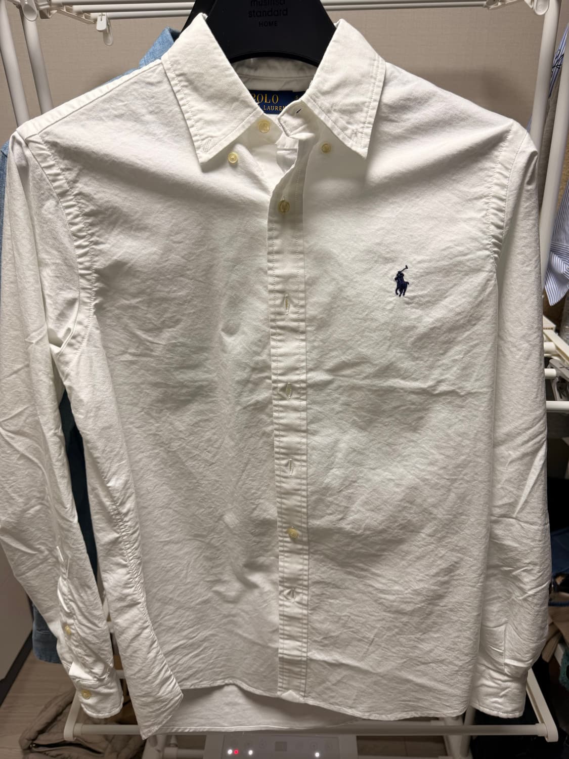 폴로랄프로렌 클래식핏 셔츠S95(샴브레이,화이트 일괄) 상품이미지4