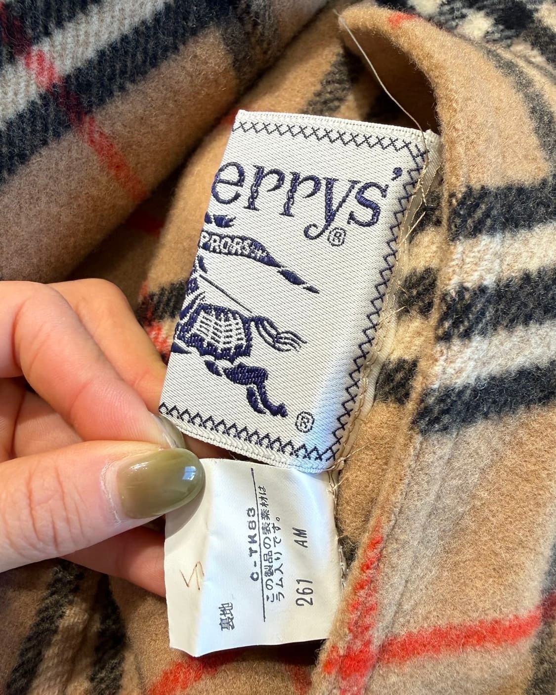 버버리 노바체크 리버시블 울 코트  상품이미지10