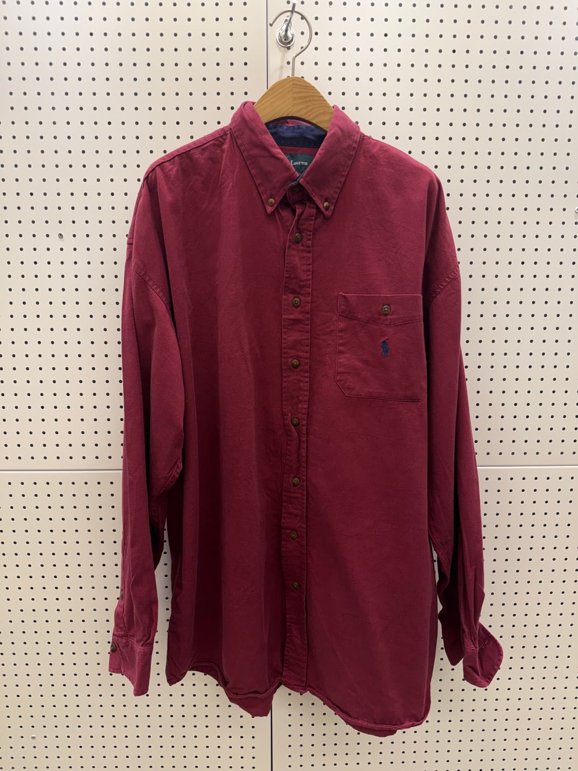 폴로 랄프로렌 버건디 포니 셔츠 U857 상품이미지2