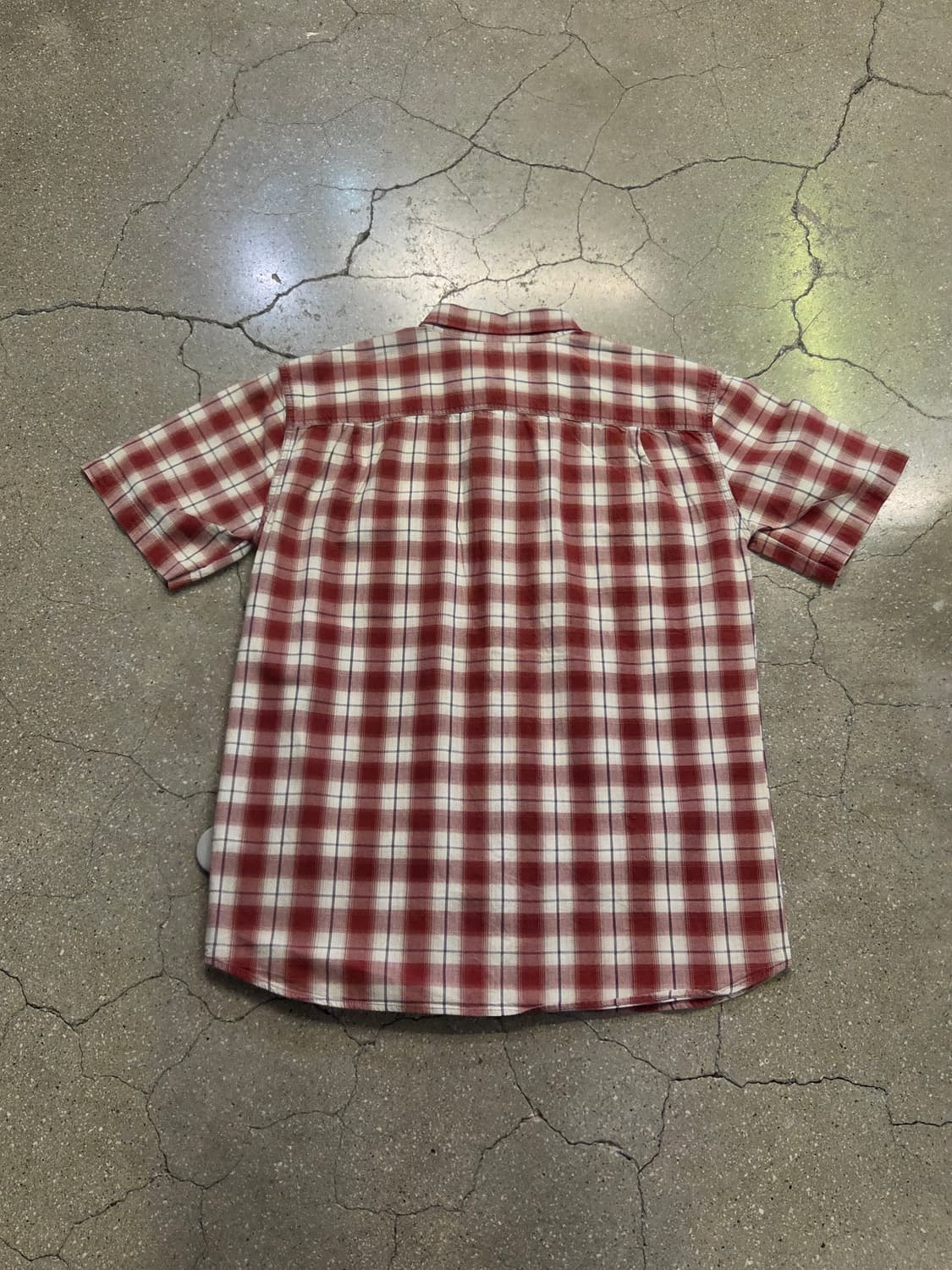 Carhartt 칼하트 레드체크 반팔셔츠 상품이미지5