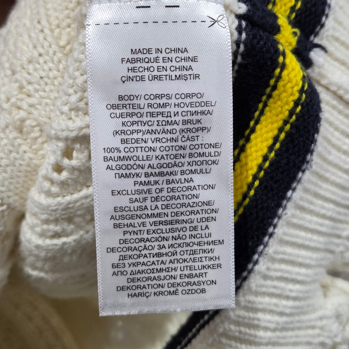 폴로랄프로렌 걸즈 크리켓 브이넥 니트 L/12/14 상품이미지3