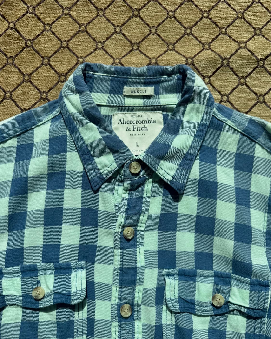 아베크롬비 체크 셔츠 상품이미지1