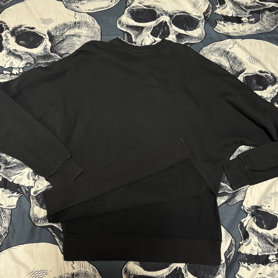 렉토 오버핏 가오리핏 맨투맨 프리사이즈  상품이미지6