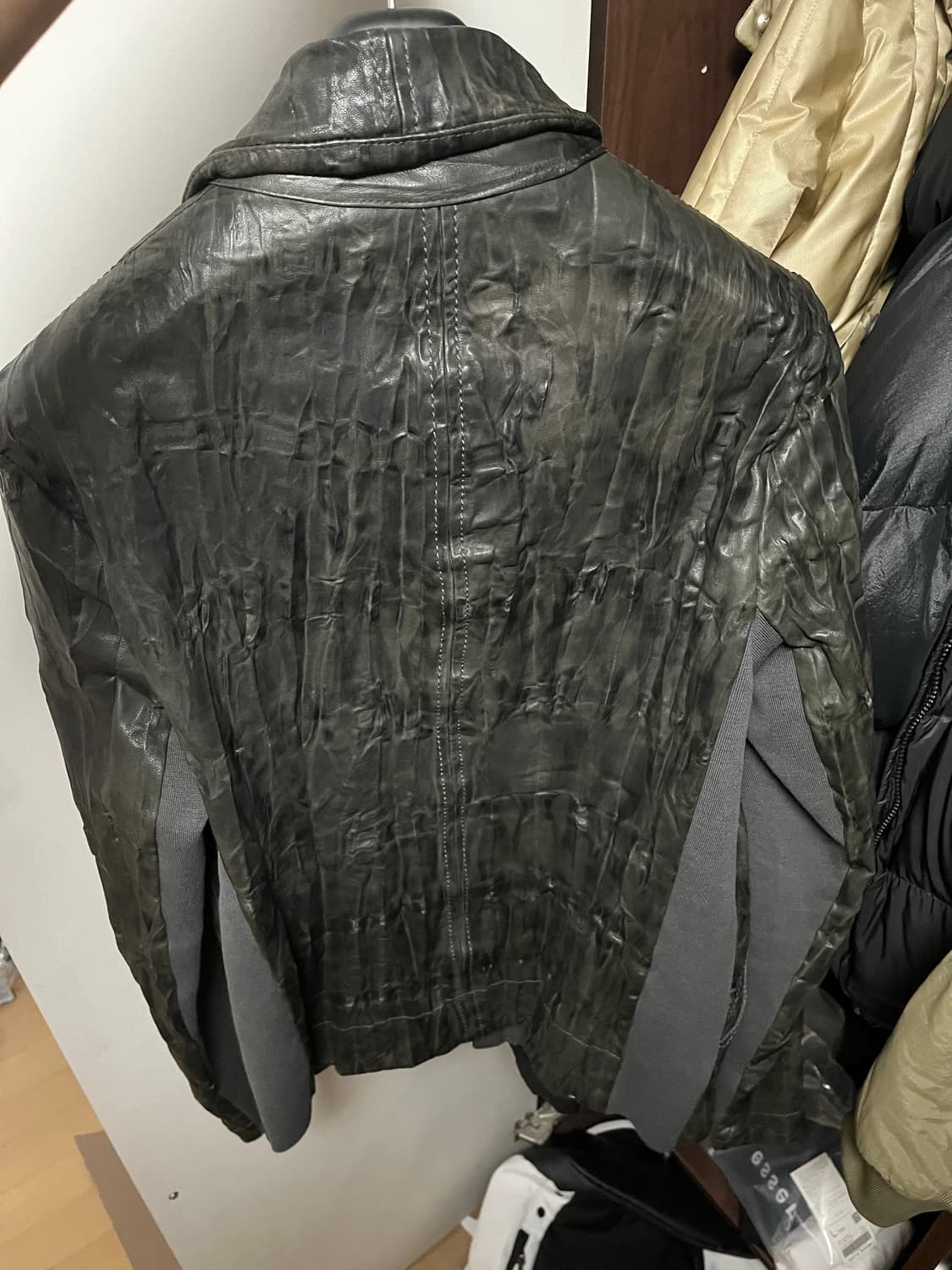 트랜짓 가죽자켓 95사이즈 상품이미지5