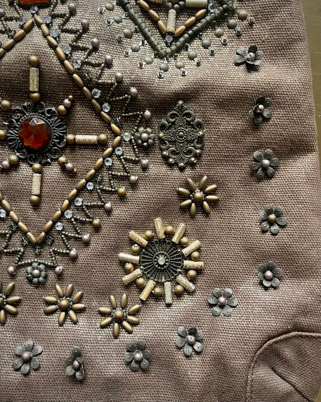 ~1990s Indian Jewelry Trim Shoulder Bag 상품이미지7