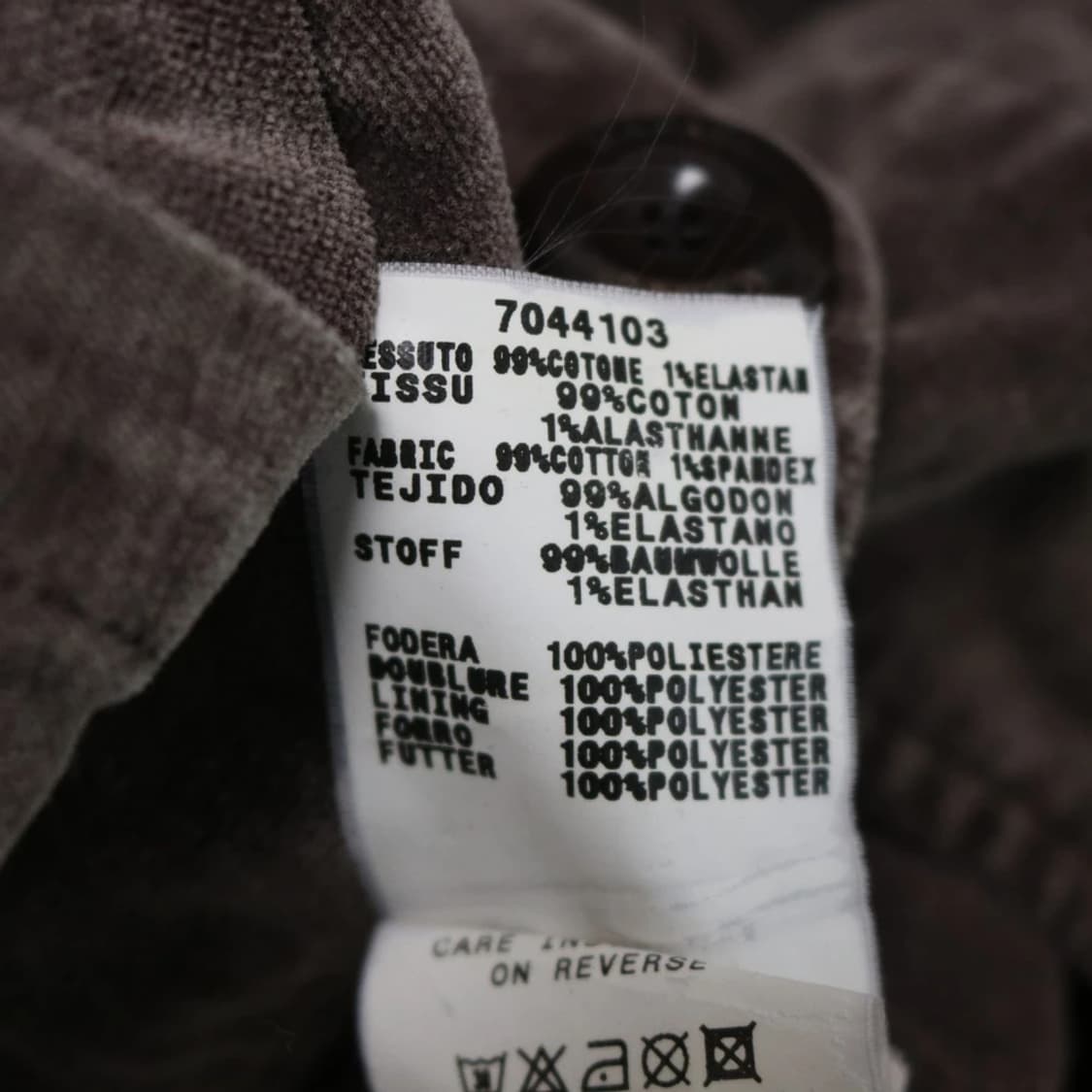 막스앤코 골덴 싱글 코트 60373 상품이미지8