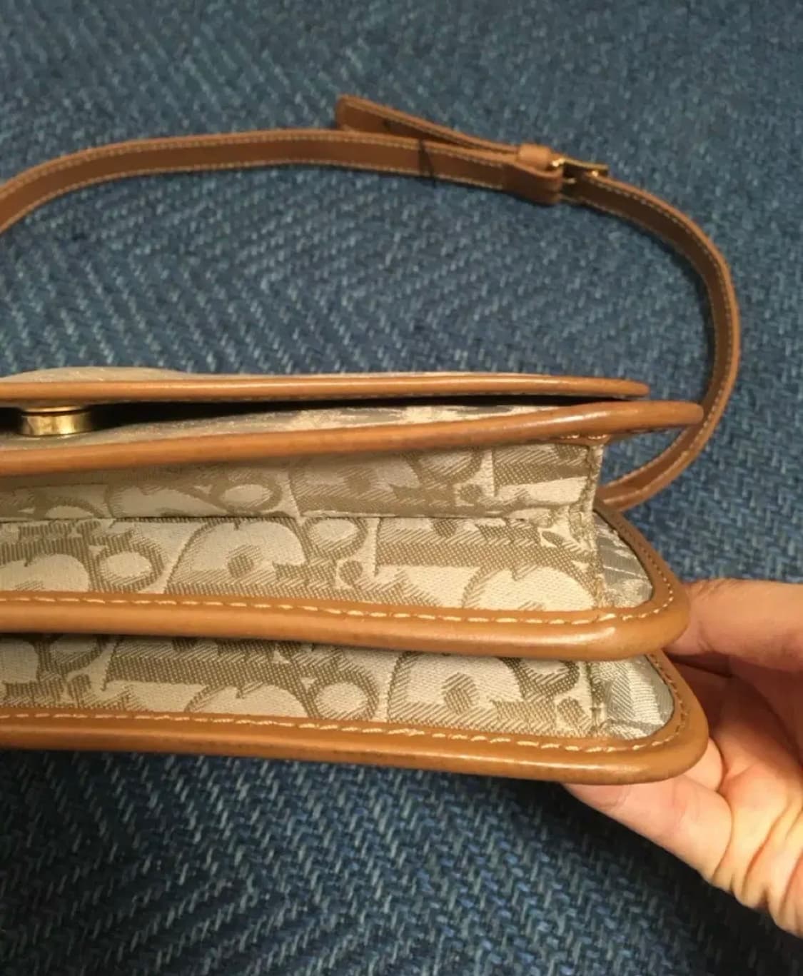 (빈티지) 디올 오블리크 스퀘어백 상품이미지9