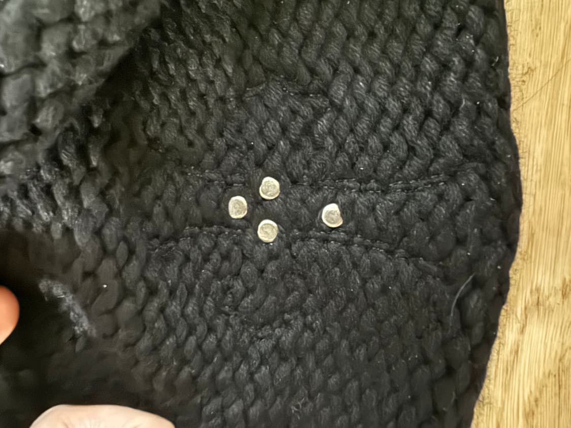 크롬하츠 크로스 참 크로스 패치 캐시미어 비니 상품이미지7