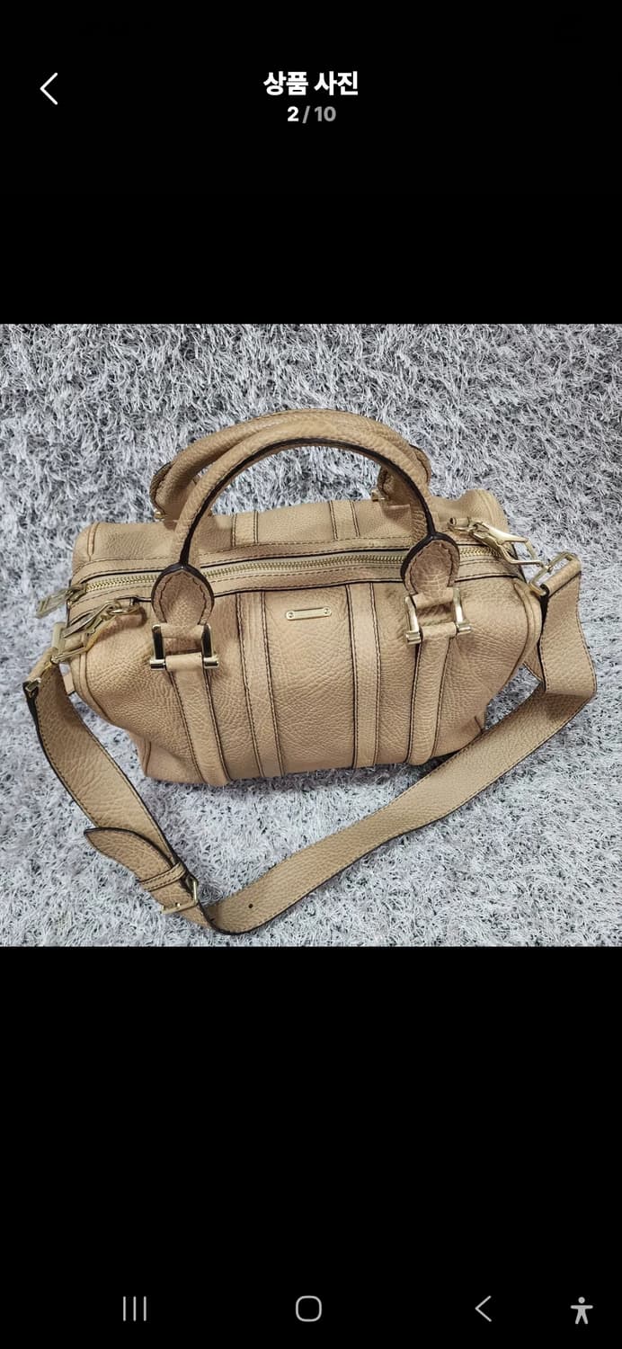 버버리 레드 토트백 숄더백 상품이미지2