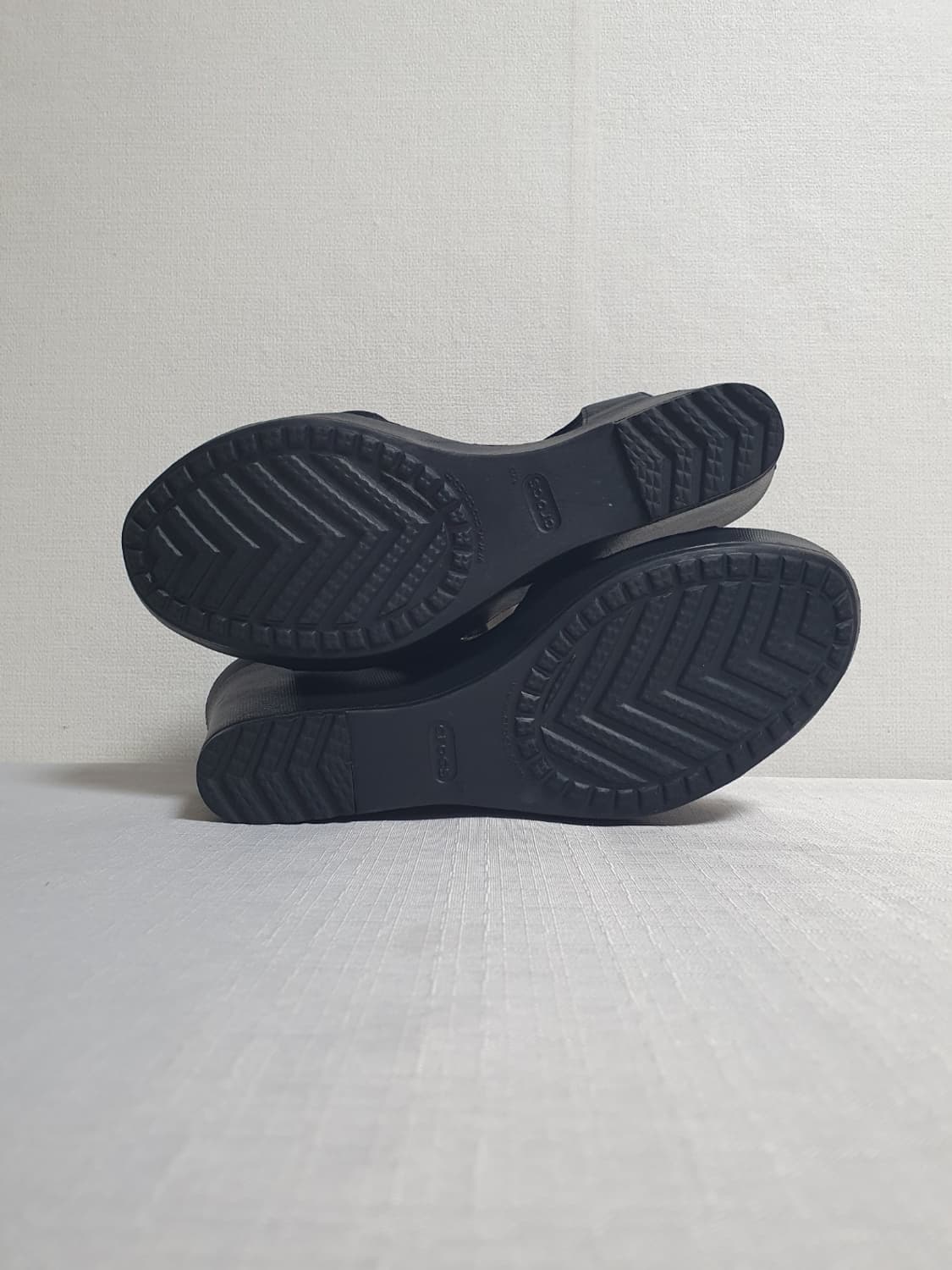 230mm 크록스 레이2 웨지힐샌들 블랙 W6 상품이미지7