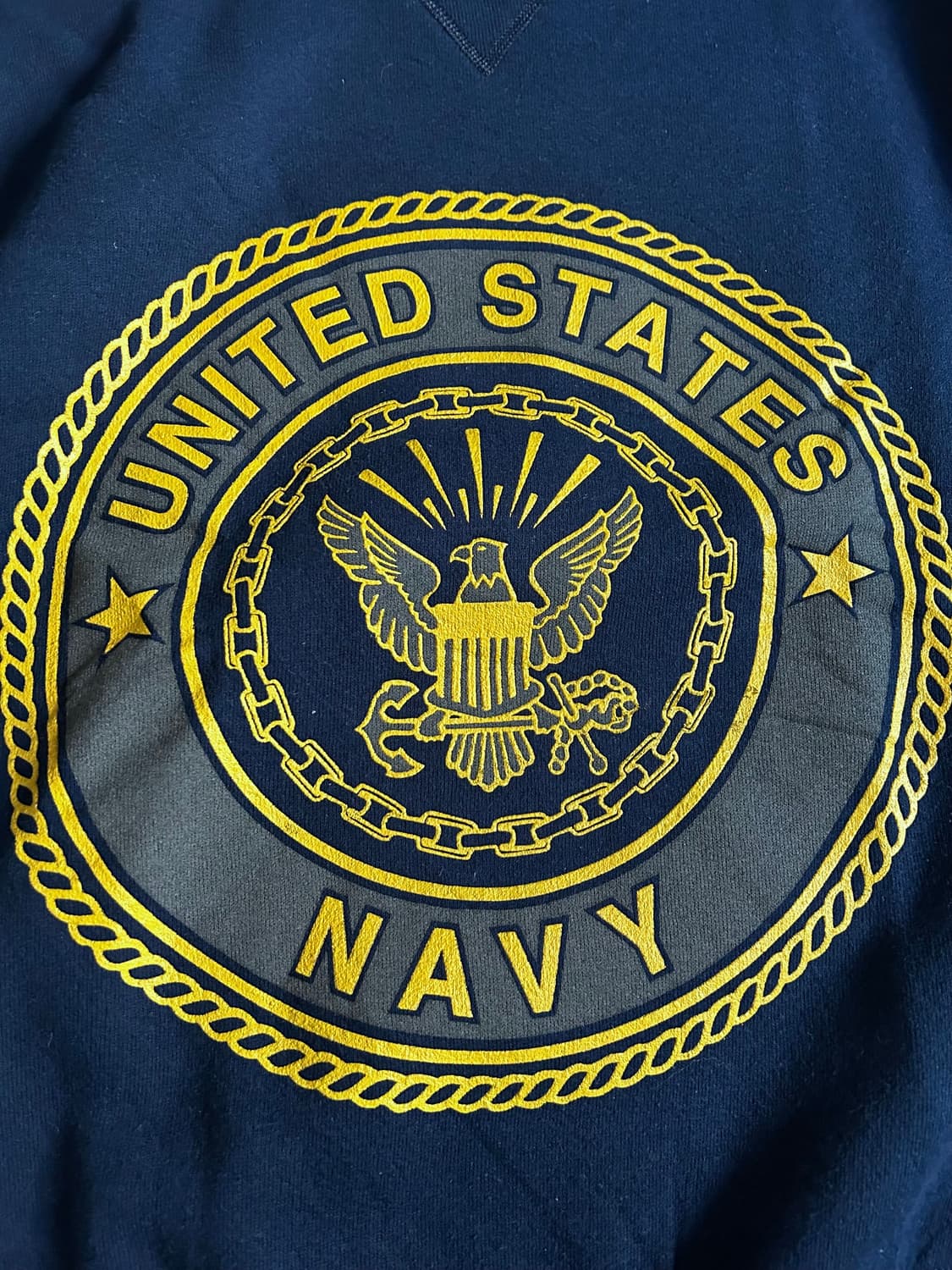 90s SOFFE 미해군 스웻셔츠 Made in USA 상품이미지3