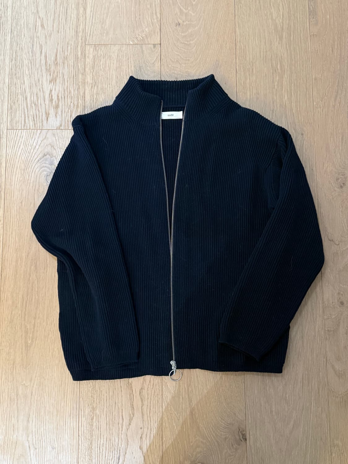 unfil Cotton knit Zip up 4size 상품이미지2