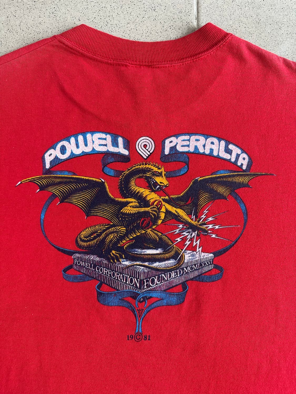 80s 빈티지 파웰페랄타 티셔츠 L Powell Peralta 상품이미지4