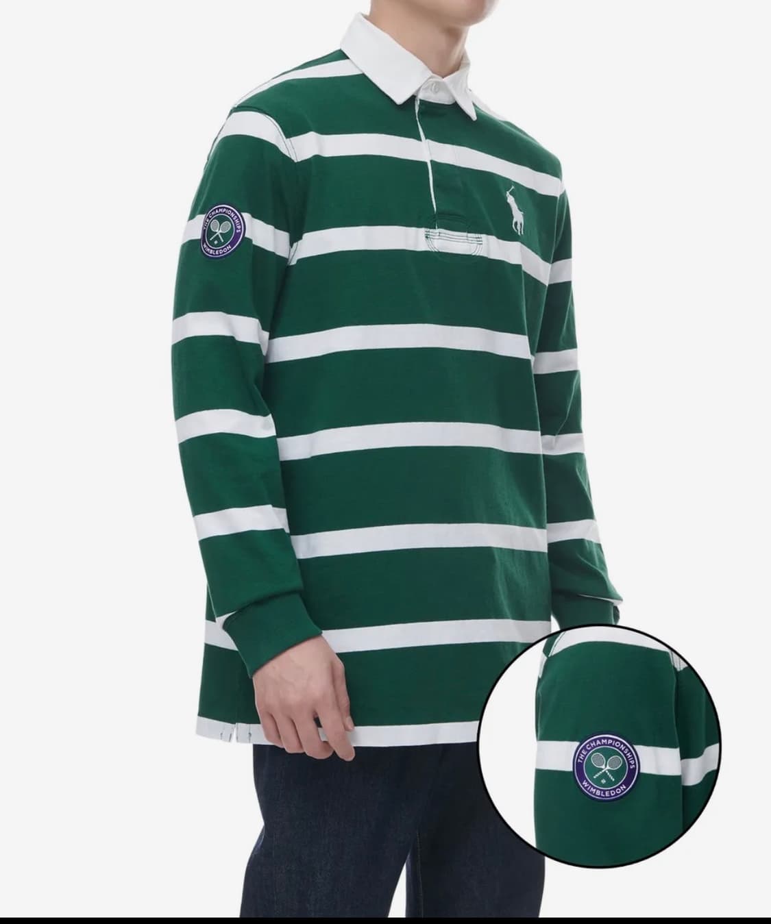 폴로 랄프로렌 윔블던 럭비티 / XL 상품이미지1