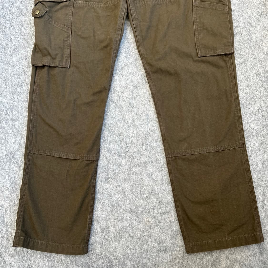 [34]칼하트 B342  립스탑 더블니 카고 워크팬츠 다크커피 상품이미지4