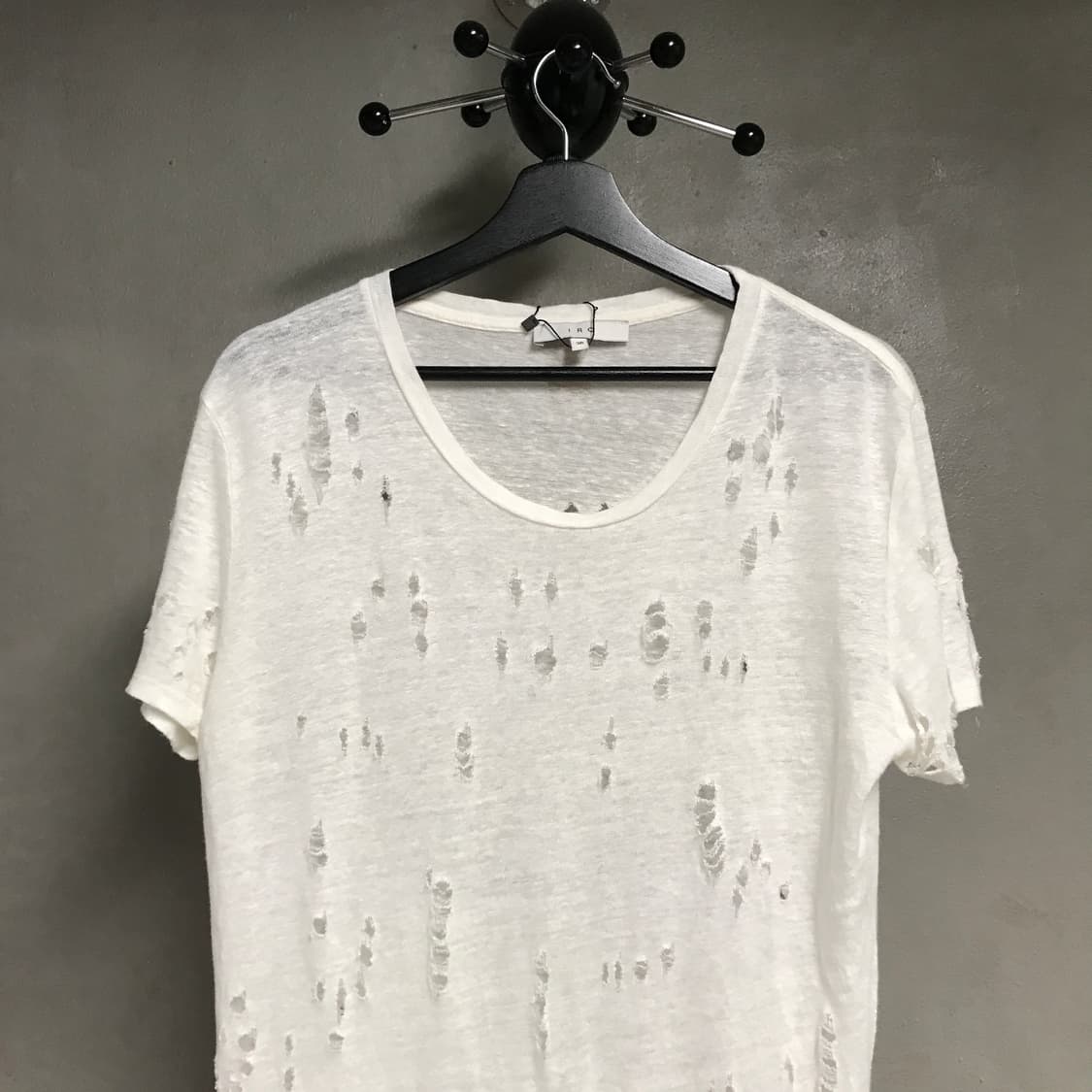 IRO 이로 화이트 반팔 니트 36(W) 상품이미지2